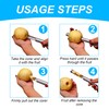 Apple Corer, Easy Removal of Apple Kernels, Apple Cutter, Stainless
