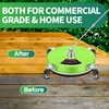 LidoDola 16'' Pressure Washer Surface Cleaner with 4 Wheels -