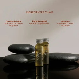 Tratamiento Capilar Anticaída: Ampolletas Multivitamínicas 12 x 9 ml PostQuam
