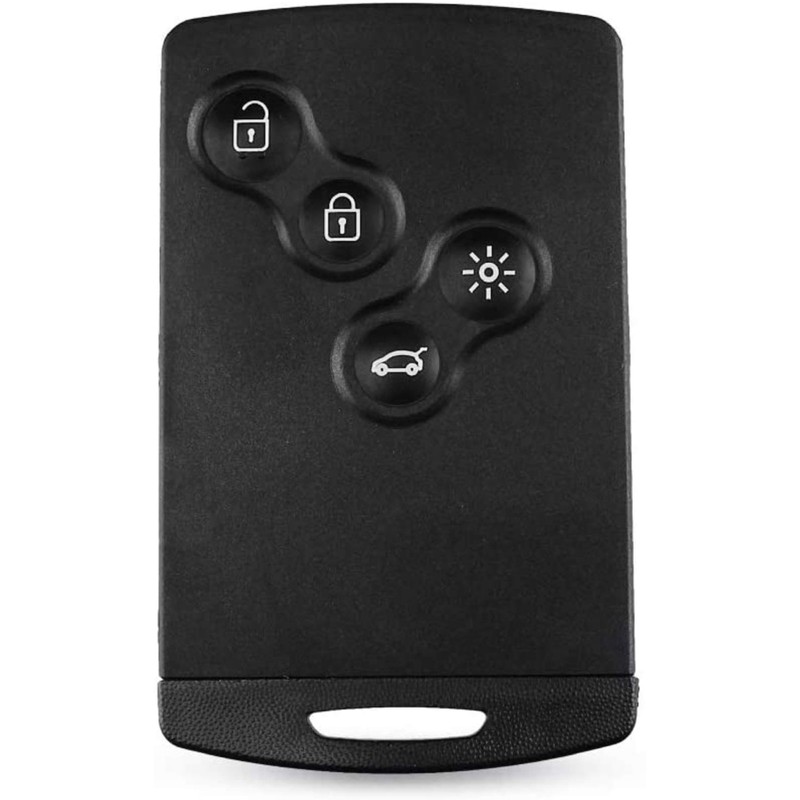 ENERGY01 4-Button Smart Card Case Compatible with Renault Captur -