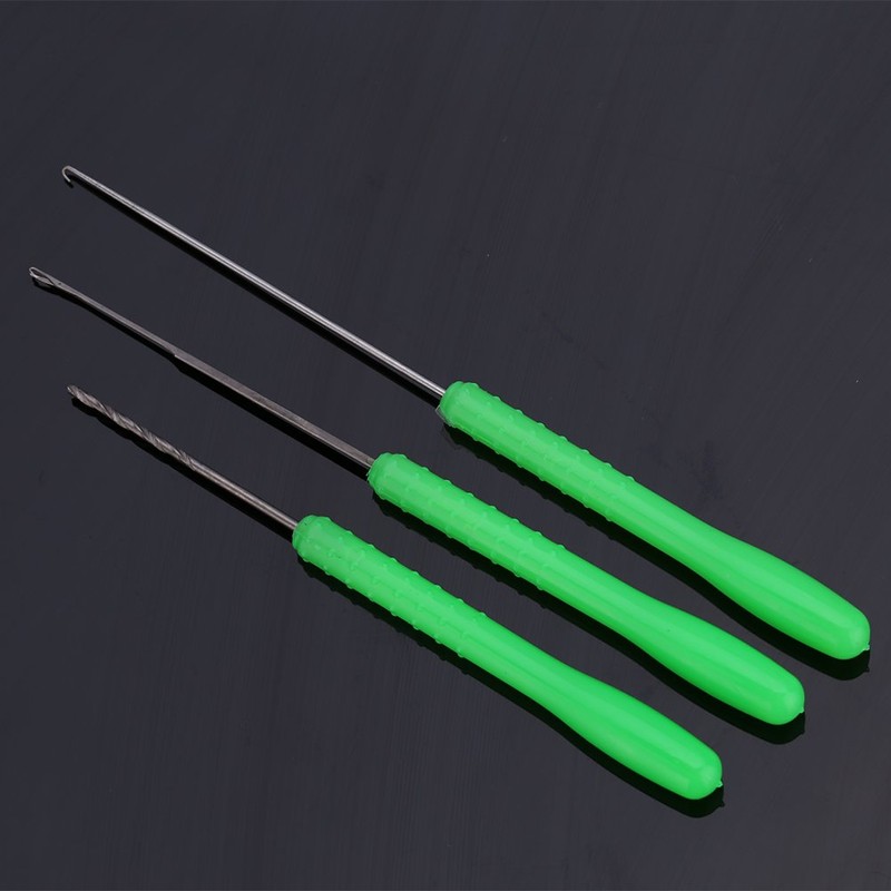 3 in 1 Bait Needle Tool Fishing Rigging Bait Needle