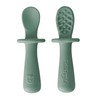 TalkTools ITSY Tiny Silicone Spoons – Twin Pack Soft Silicone