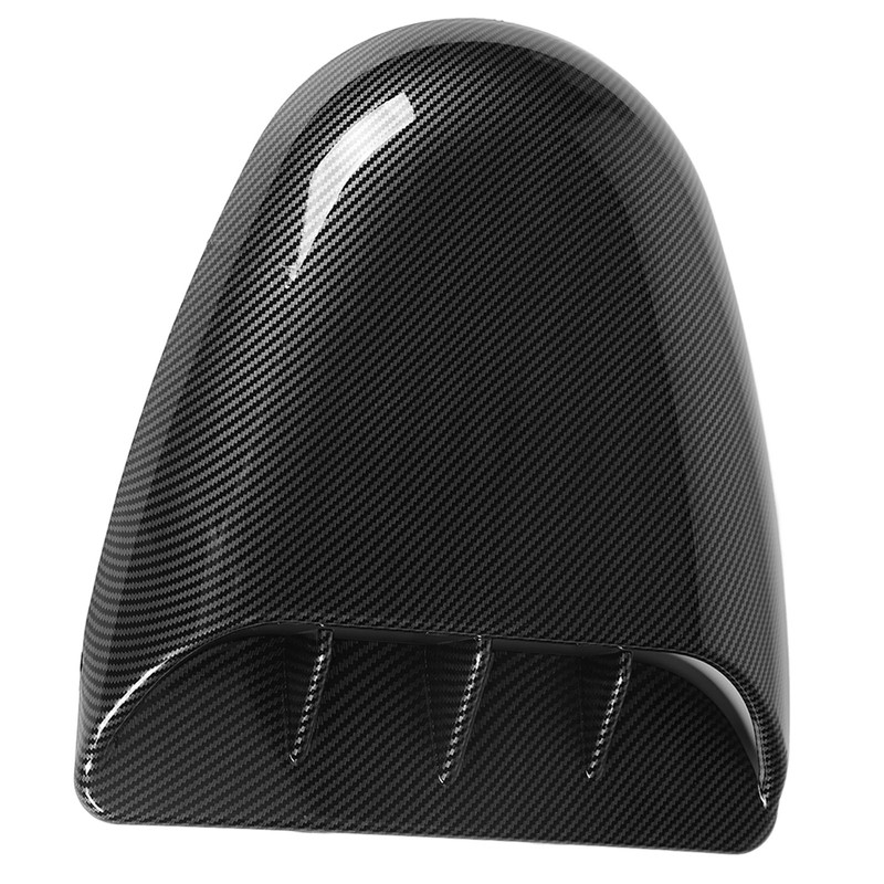 Engine Hood Vent Trim 35.5 X 32cm Carbon Fiber Style