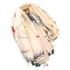 FAIRYGATE Cotton Scarf for Women Large Long Lightweight Fringed Headscarf