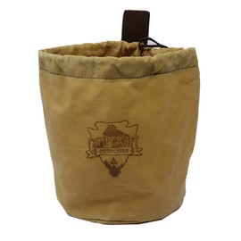 Bushcraft Cookware Bag | Waxed Canvas Bush Pot Bag | Camp Kettle Bag | Outdoor Cooking Kit | Coffee Pot Bag | Foragers Belt Bag