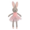 Jollein 037-001-65365 Stofftier Kuscheltier Hase Kaninchen Mädchen NOLA rosa 50