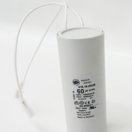 Love Winter Capacitor FA7350-5, FA7147-5, 60 F, 450 Vac, Aluminum Snap-In Mount Round Capacitor