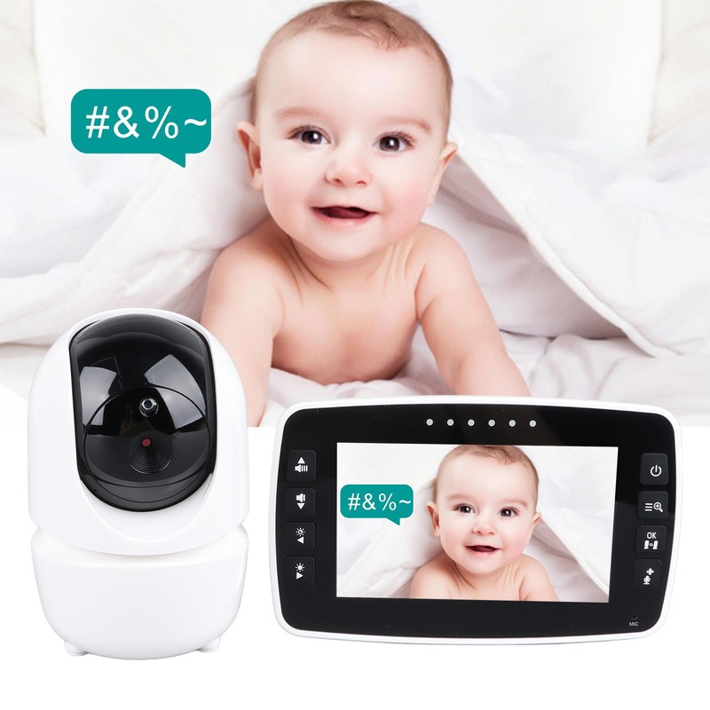 Baby Monitor Wireless Two Way Intercom Motion Detection Multiscreen Connection