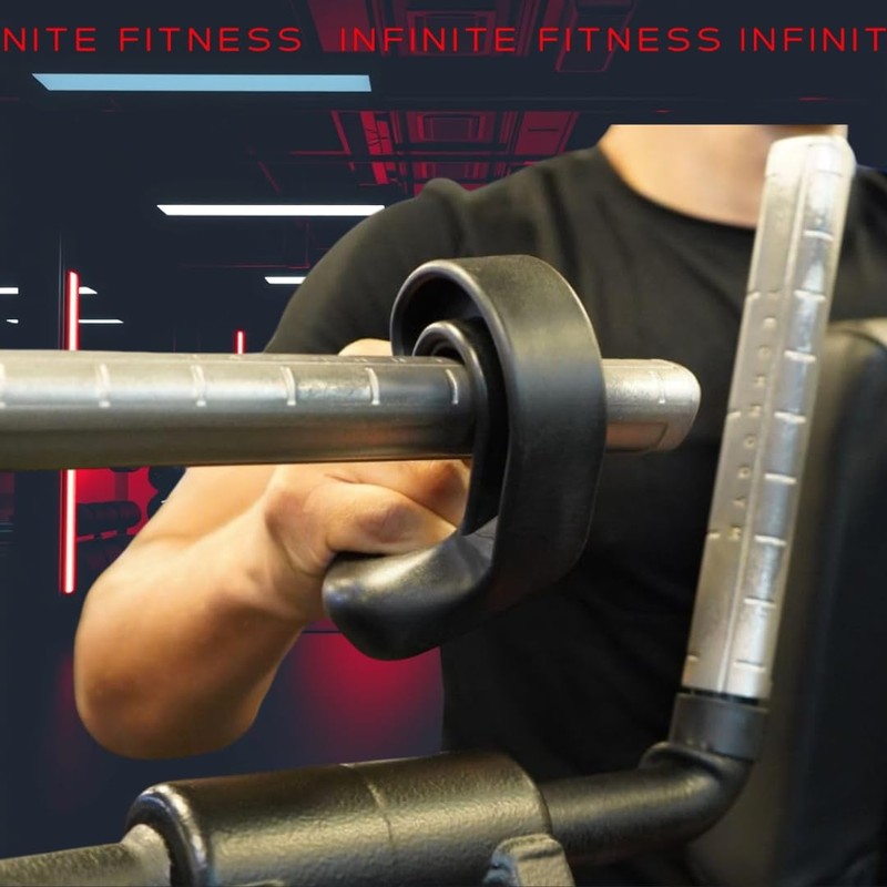 Infinite Fitness Nonslip Hook Handle 45 Degree Grip Cable Machine