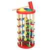 Colorful Wooden Knock Ball Ladder Toy Intelligence Development Kids Children