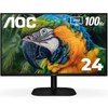 AOC AOC 24B2H2 24” Frameless IPS Monitor, FHD 1920x1080, 100Hz,