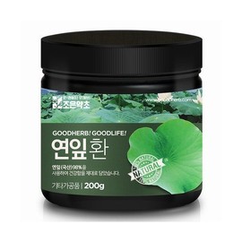Joeun Yakcho 굿허브 연잎환 200g Good Herb Lotus Leaf Powder 200g