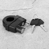 Qiilu Helmet Lock, Universal Motorcycle 22 mm Handlebar Helmet Lock