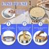 9 Inch Cheesecake Springform Cake Pan with 30Pcs Parchment Paper