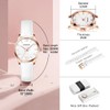 VXFAIZY Ladies Simplicity Watch Water Resistant Casual Watch for Women