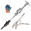 GEAROLL Locking Pliers Slide Hammer Puller Set, 9.8 in Locking
