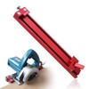 RUITOOL Circular Saw Guide Rail, Precision Aluminum Alloy Adjustable Cutting