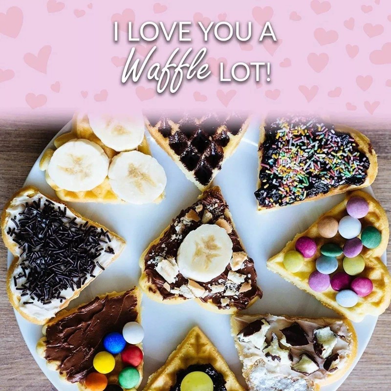 Total Supplier Mini Wafleras Eléctrica Para Gofres En Forma De