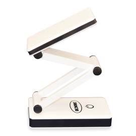 IdeaWorks LED Lamp for Desk - Collapsible, Portable from Home to Office, Acrylonitrile Butadiene Styrene, White