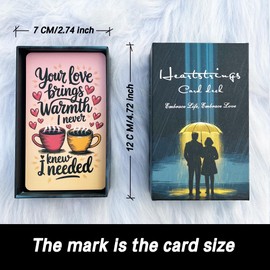 Heartstring Oracle Cards, Emotional Journey, 56 modern art style cards with detailed guidebook, emotional growth, reflections, journal prompts, affirmations, actionable insights, and unique cards