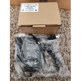 Icybreeze Ultimate A/C  Cooler 110v / 220v Wall Plug Cord power Adapter - New