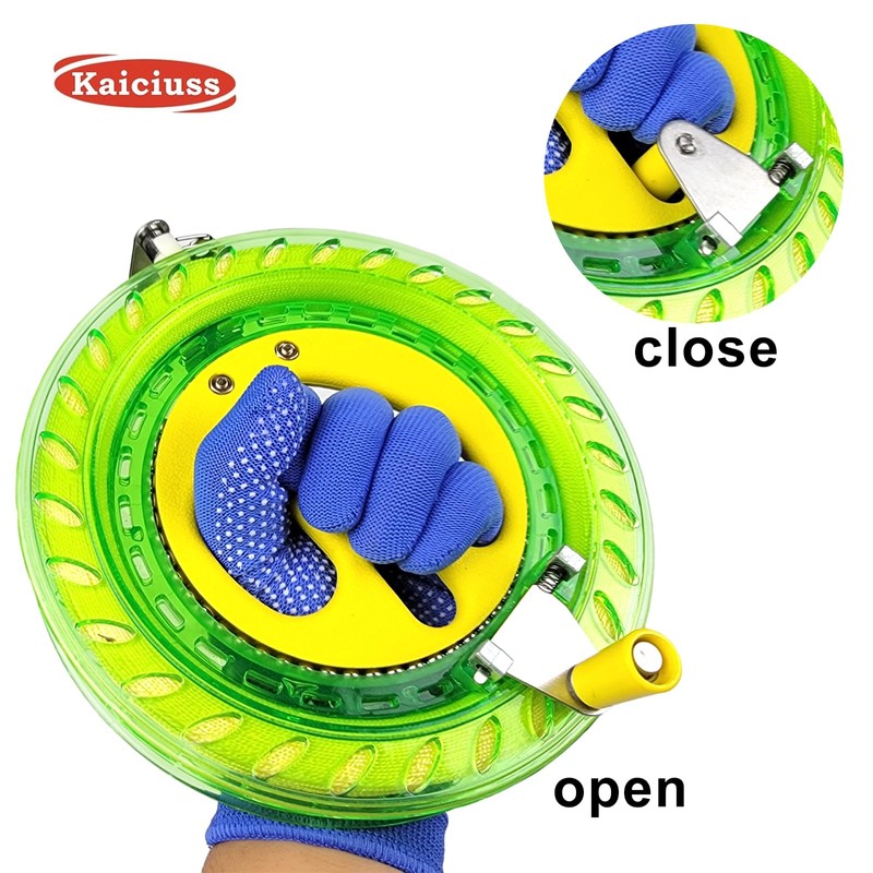 Kaiciuss 7.2 Inch Kite Reel Winder with Line, String Reel