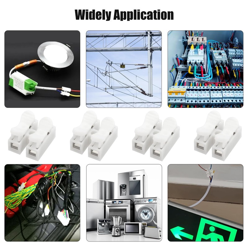 YIXISI 66 pieces fast cable for connecting, 2 pins cable