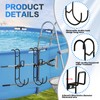 2Pcs Pool Fence Hooks, Heavy Duty Pool Pole Hangers with