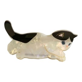 Cute Kitten Hair Clips,Novelty Acetate Hair Clip,Small Cat Claw Clips for Women,Playing