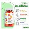 Vitaminas Halal Yalla Gomitas Niños 90 Días