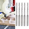 Hapivida Pack of 5 End Mills CNC Spiral Milling Cutter