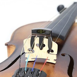 Violin Mute Hydroxy Black Mute 3 Claws Violin Practice Mute Durable Violin Parts and Accessories