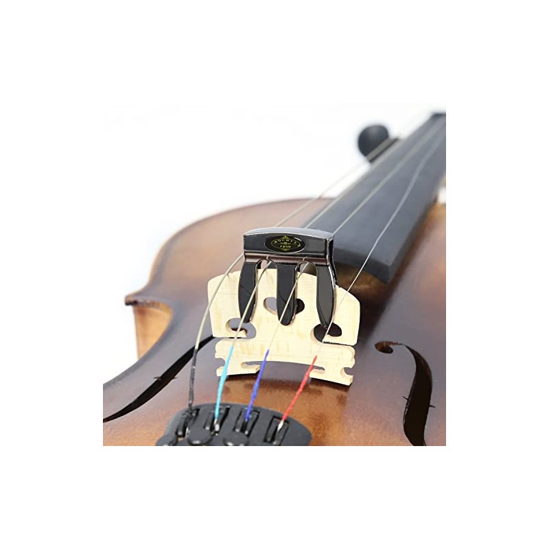 Violin Mute Hydroxy Black Mute 3 Claws Violin Practice Mute