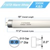 18 inch F15T8/WW Fluorescent Light Bulb 15watt F15T8-KB Warm White