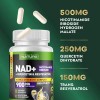 Nad 900mg + Quercetina Y Resveratrol 90 Caps Built By