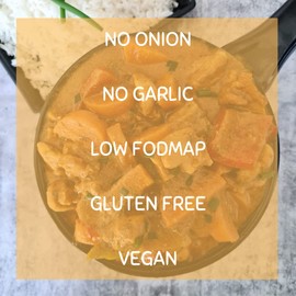 Foddies Curry Powder 3-Pack, Low FODMAP, Gluten Free, No Onion No Garlic, Vegan, Plant Based, IBS Friendly