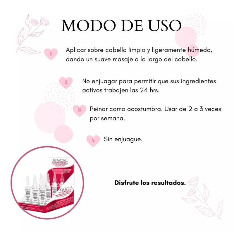 Nutrapel Keractive 911 Ampolletas 12x15ml - 1 Caja