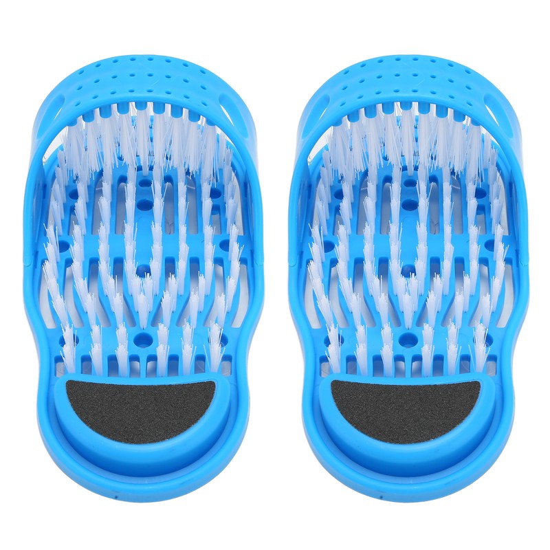 2pcs Foot Washing Brush Shoes Massage Scrubber Cleaning Exfoliating Feet