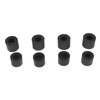 8PCS Rubber Wheel Mat Guide, Rubber Roller for Cricut Maker