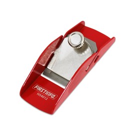 FIRSTINFO H54012 Mini Hand Plane Small Lightweight Steel Body Trimming Plane for Woodworking/Trimming/Wood Planing, Red