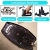 Anlstart Motorcycle Seat Cover, Universal Motorcycle Flexible DIY Seat Protector