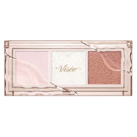 Visee Killer Eye Trio BR-1 Innocent Eye Shadow 0.1 oz (3 g), Brown Glitter