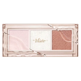 Visee Killer Eye Trio BR-1 Innocent Eye Shadow 0.1 oz (3 g), Brown Glitter