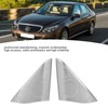 2 Pcs Car Door Speaker Cover Trim Stickers Aluminium Alloy