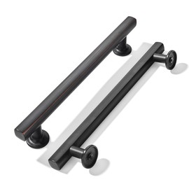 khtumeware 10 Pack 6 Inch(152mm) Oil Rubbed Bronze Cabinet Pulls Kitchen Solid Heavy Duty Venetian Bronze Cabinet Pulls Kitchen Cabinet Hardware for Cupboard Drawer Handles Dresser Pulls