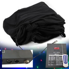 LIAPDG 30W LED Backdrop, Led Curtain Stage Starry Sky Cloth Background Velvet Light Backdrop Curtain 8ch Mode Auto/Dmx/Voice Activated/Master-Slave for Variety of Stage, Television Show