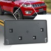Front License Plate Bracket Holder Compatible with 17-21 Jeep Compass