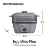 Hamilton Beach 6-in-1 Electric Egg Cooker for Hard Boiled Eggs,