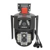 Outdoor Dual Lens Security Camera 1080P Mobile Tracking 360 Degree
