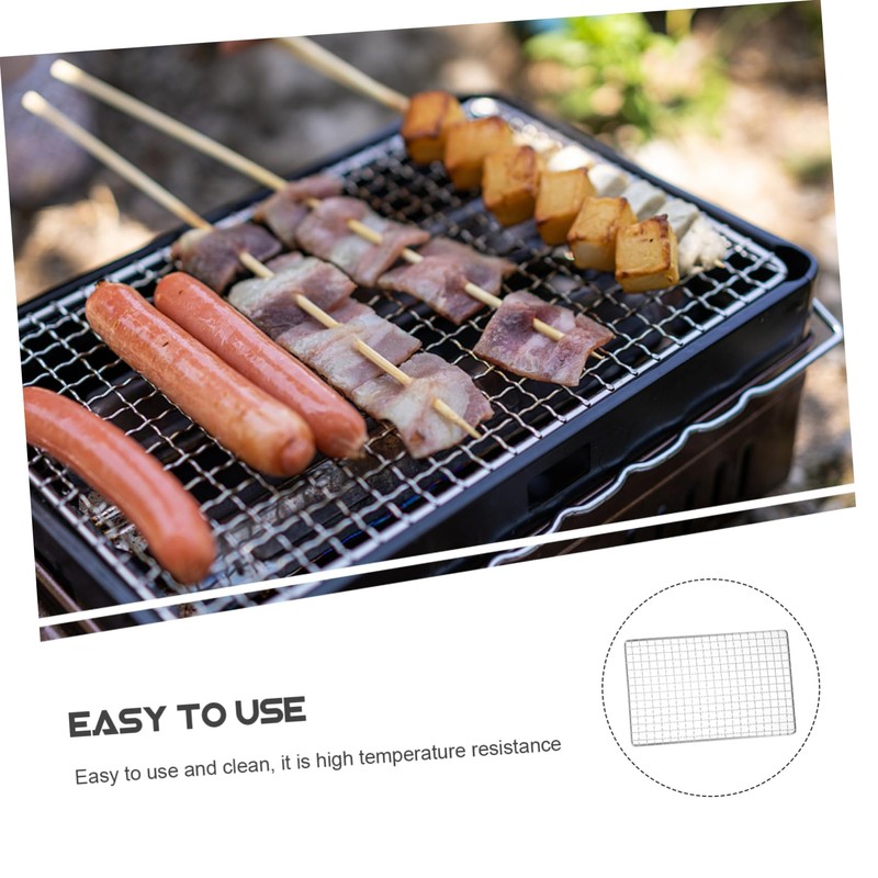 SUPVOX 1Pc Multi Function Barbecue Net for Camping and Outdoor